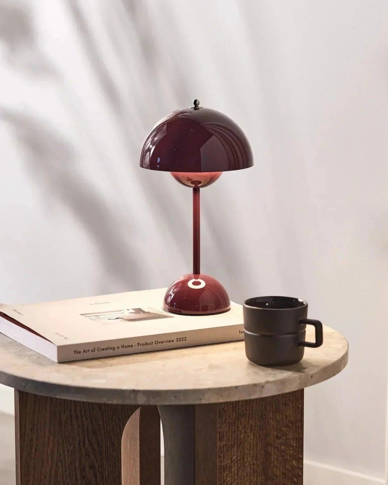 Tafellamp LED Metaal 28cm Grijs Dimbaar Bureau Nachtkast Scandinavisch Design Lamp Modern Minimalistisch | Sansoti
