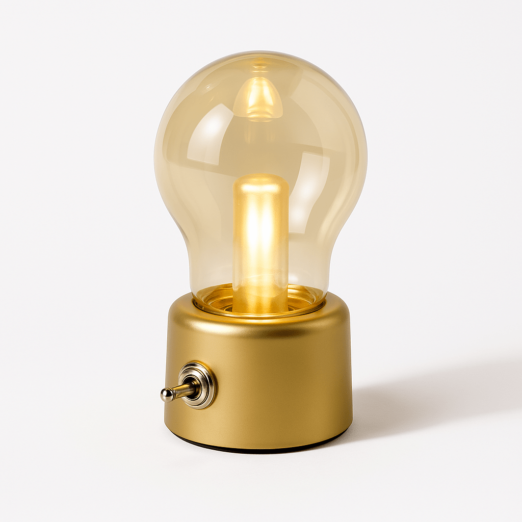 Lampe de table vintage avec recharge USB et lumière chaude et chaleureuse | Restfield