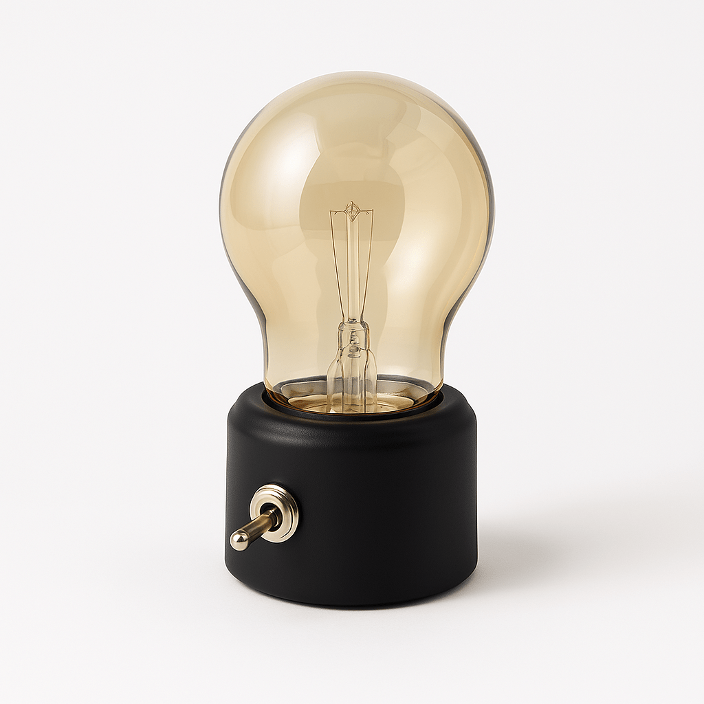 Lampe de table vintage avec recharge USB et lumière chaude et chaleureuse | Restfield