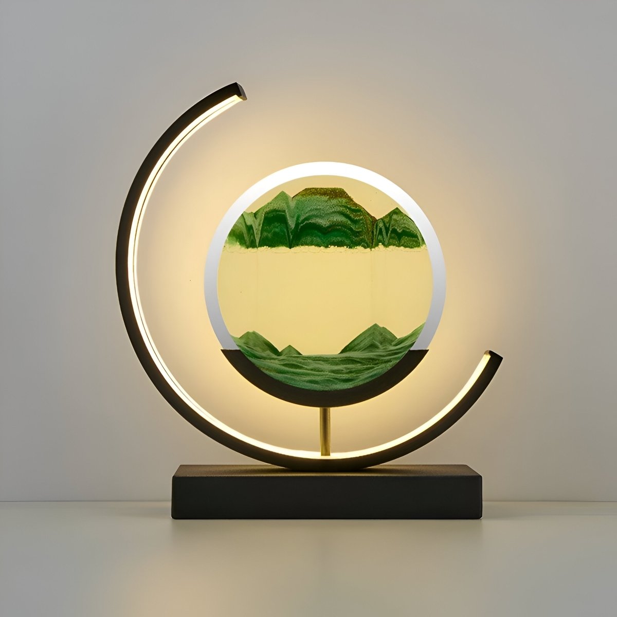 Restfield | LED-Sandlampe mit Fernbedienung & dimmbarem Licht – Beruhigende Design-Tischleuchte