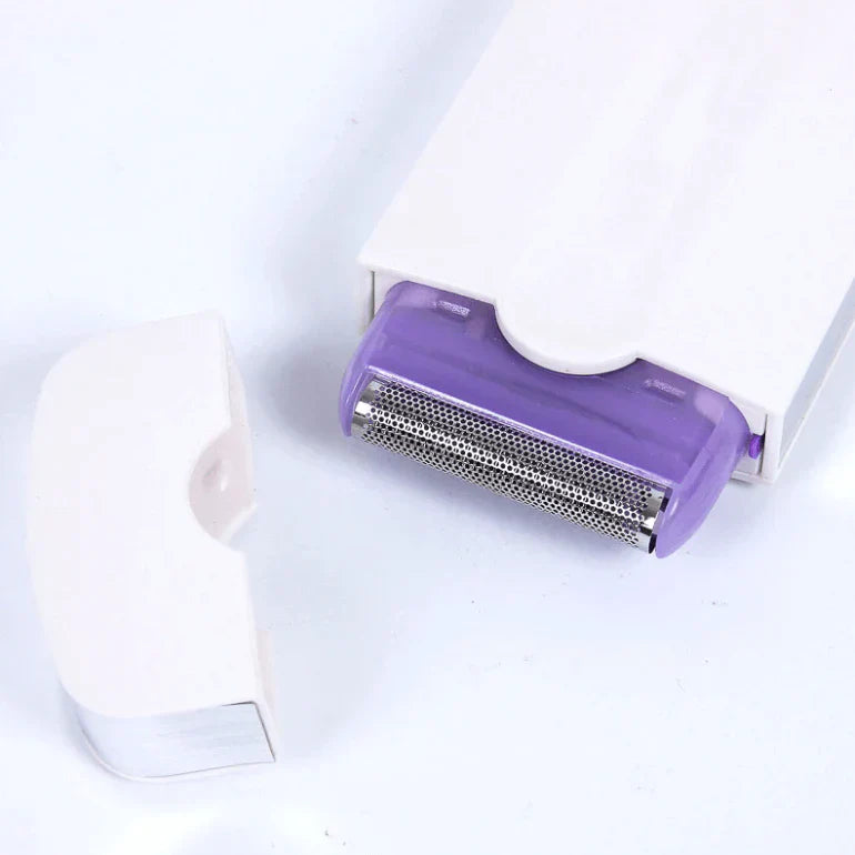 Rechargeable Hair Removal Device with LED — Painless and Safe Epilator for Face, Arms, and Legs | Sansoti
