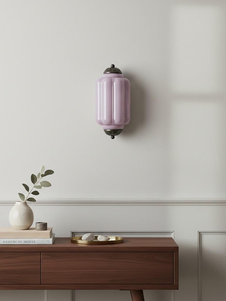 Wandlamp Melkglas voor Slaapkamer Gang Scandinavische Stijl | Sansoti