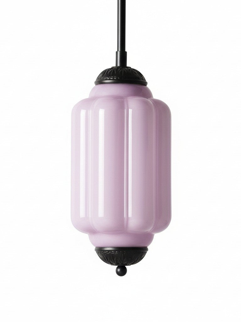 Vintage Glazen Hanglamp met Nostalgische Uitstraling – Verfijnde Verlichting voor Eetkamer en Keuken | Sansoti