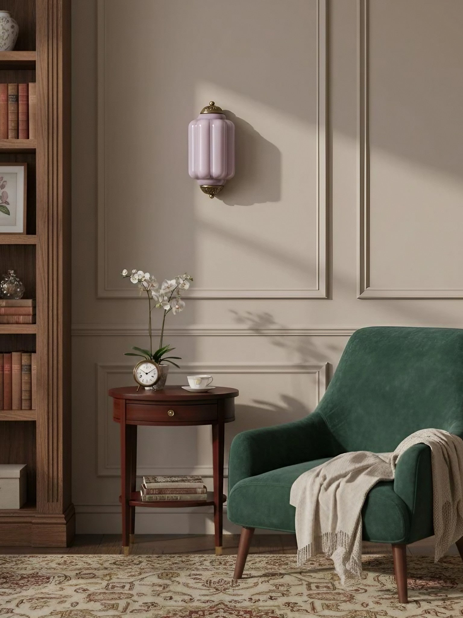Wandlamp Melkglas voor Slaapkamer Gang Scandinavische Stijl | Sansoti