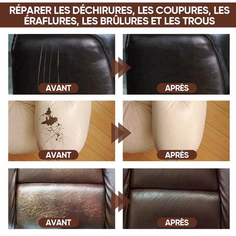Leerreparatiehars voor Leer en Kunstleer Meubels Kleding Banken Autostoelen Schoenen Tassen Zachte Coating | Sansoti