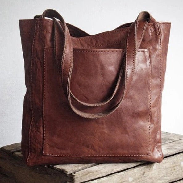 Handgemaakte Damestas Leer Elegante Schoudertas Dagelijks Gebruik Tijdloos Design Handwerk Stijlvol Draagtas | Sansoti