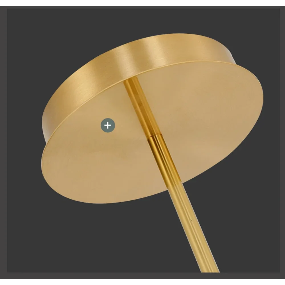 Plafondlamp Koper G9 Gebogen Buis Goud Zwart Zilver Woonkamer Eetkamer LED Opbouw Minimalistische Bureaulamp | Sansoti