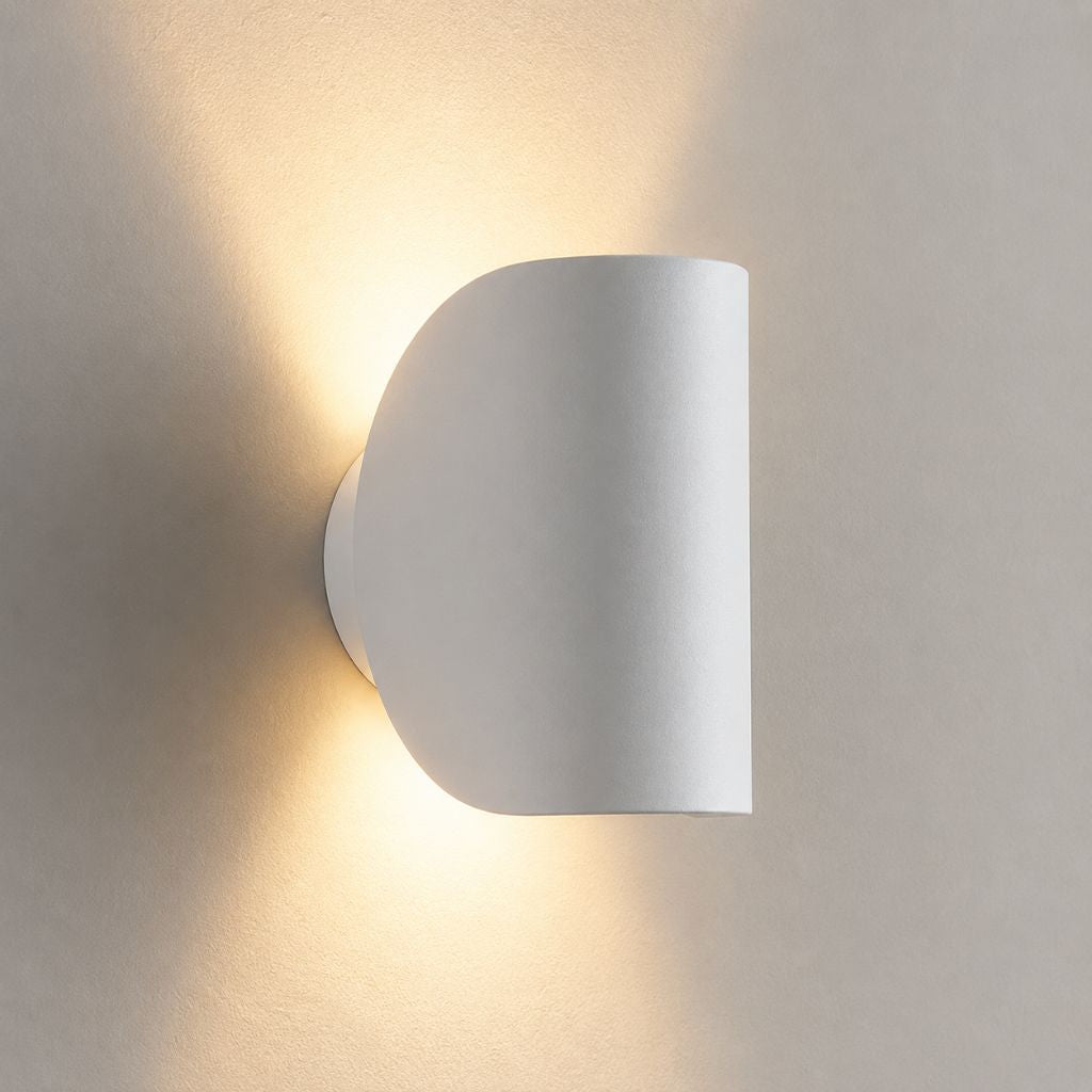 Aluminium-Wandleuchte Schwenkbar Oben Unten LED-G4-Fassung Schwarz Weiß Rot Marineblau Moderne Wandbeleuchtung | Sansoti