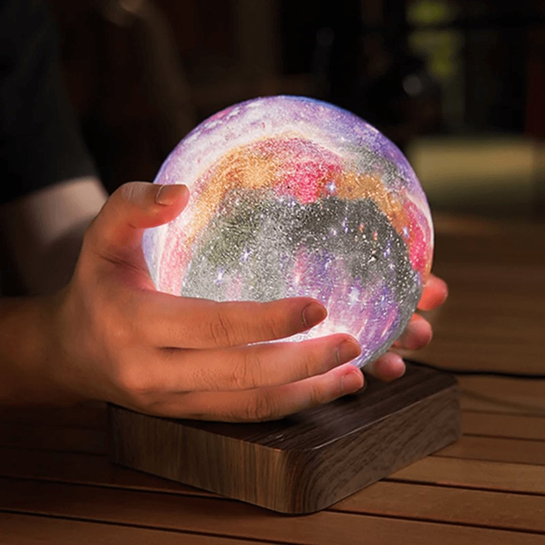Zwevende Maanlamp met Magnetische Levitatie en LED-Verlichting 15cm | Sansoti