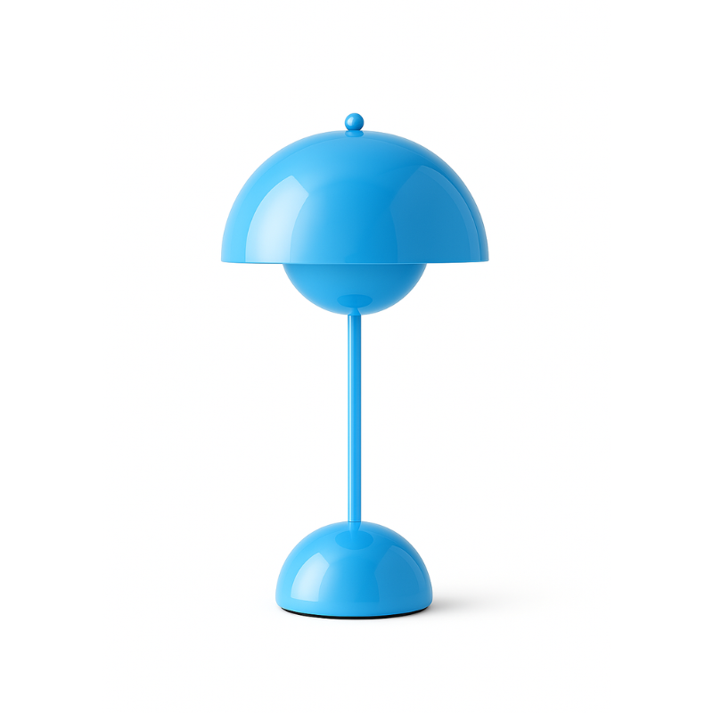 Designer Flower Table Lamp Metal with Dimmer Scandinavian Style | Sansoti