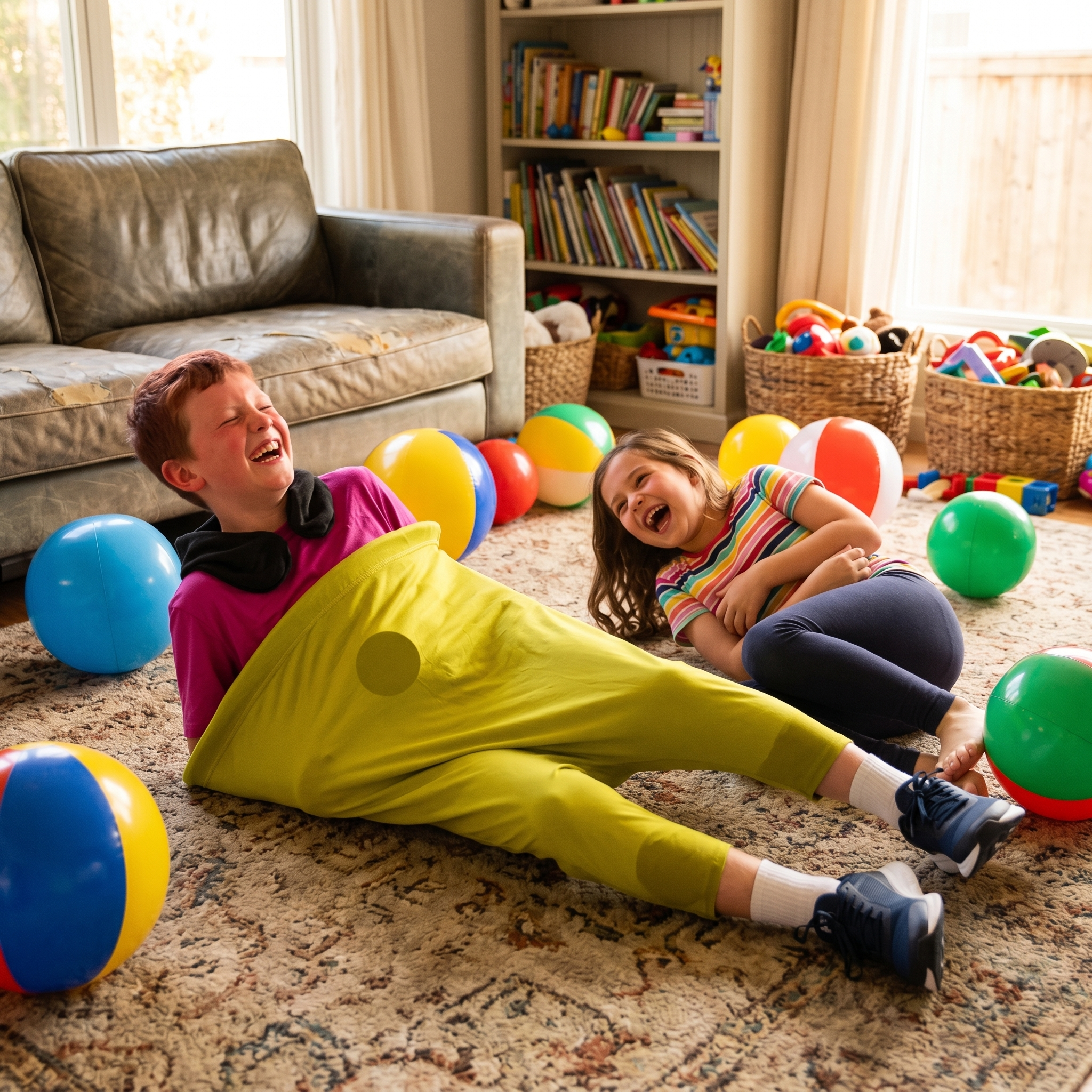 Gigantische Granny Broek Partyspel – Bal Vangen Indoor & Outdoor | Sansoti