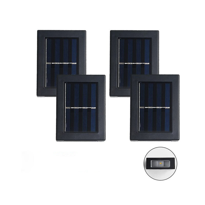 Lampe d'extérieur LED solaire étanche IP65 en ABS éclairage de jardin 8 heures d'autonomie éclairage d'ambiance économe en énergie jardin | Sansoti