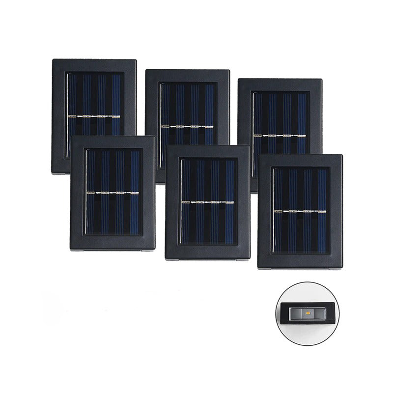 Lampe d'extérieur LED solaire étanche IP65 en ABS éclairage de jardin 8 heures d'autonomie éclairage d'ambiance économe en énergie jardin | Sansoti