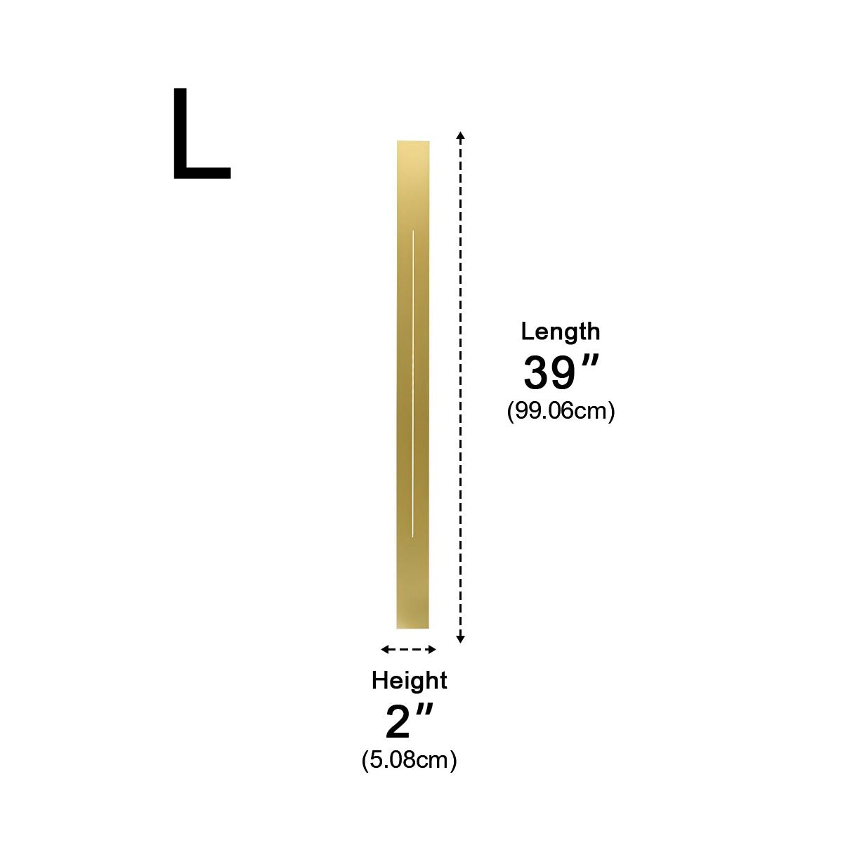 Wandleuchte LED Streifen Schwarz Eisen Acryl Wohnzimmer Schlafzimmer Linear 60cm 80cm 100cm 120cm 3 Farbmodi Minimalistisch Spiegel Akzent | Restfield