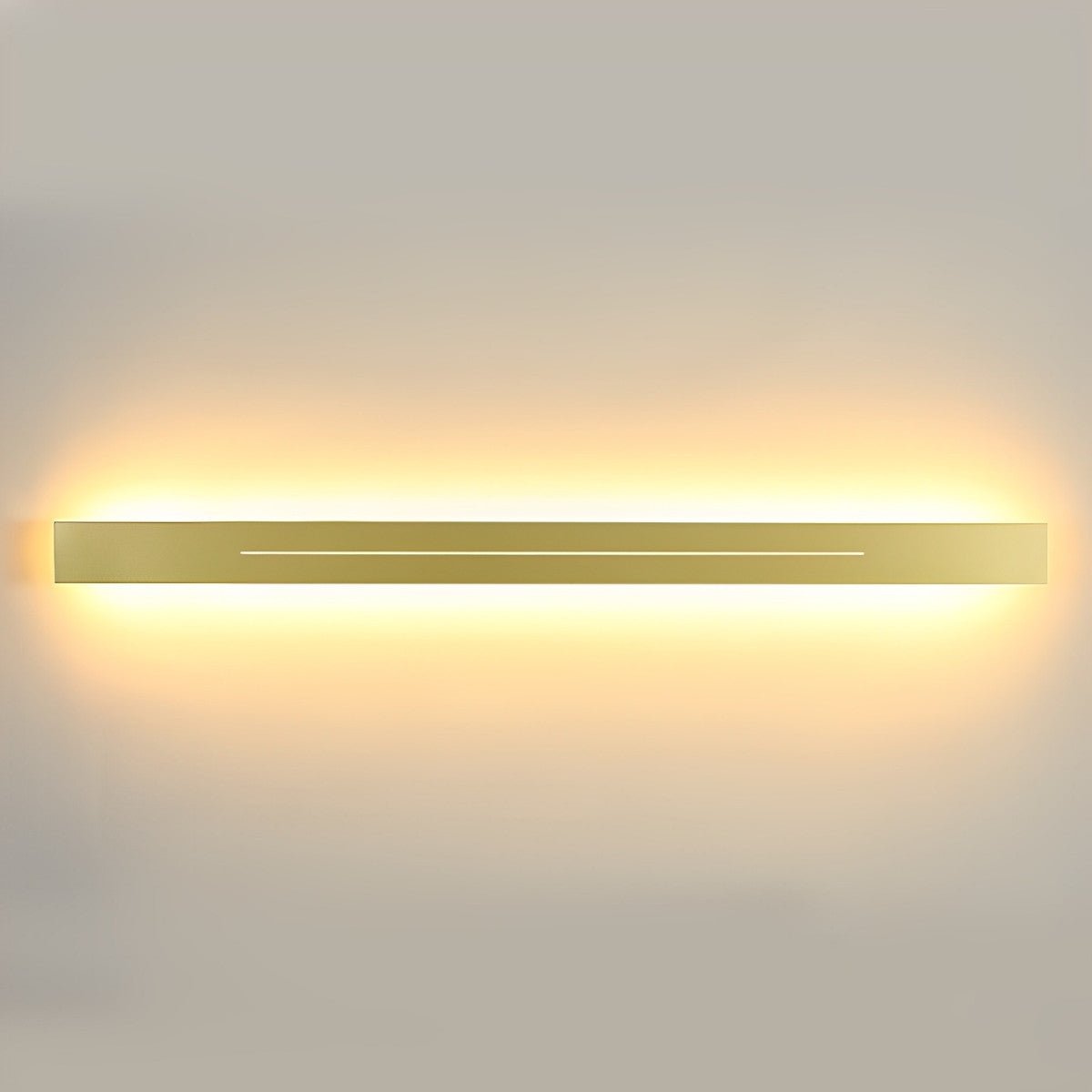 Wandleuchte LED Streifen Schwarz Eisen Acryl Wohnzimmer Schlafzimmer Linear 60cm 80cm 100cm 120cm 3 Farbmodi Minimalistisch Spiegel Akzent | Restfield