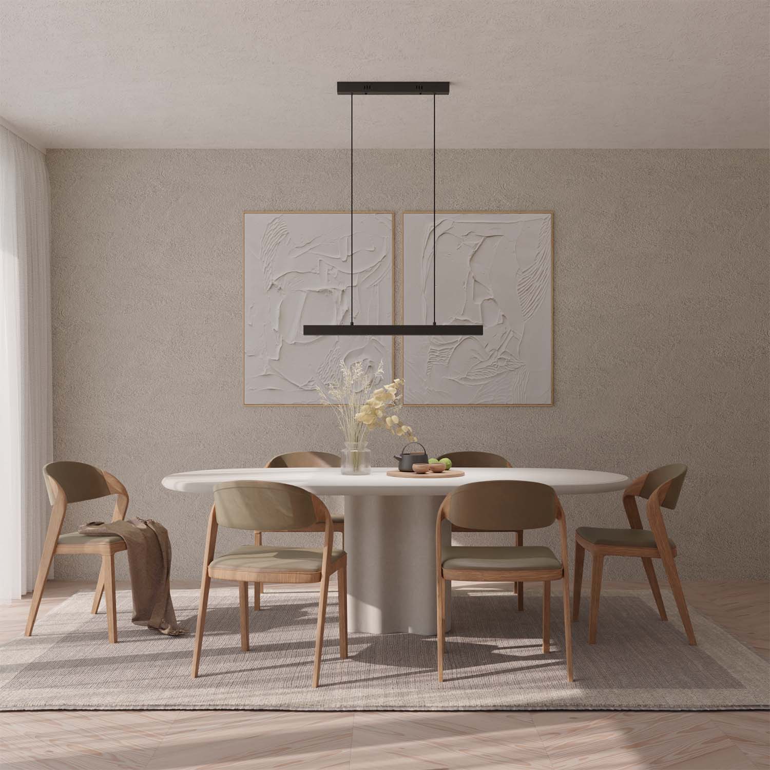 Suspension Lunara Design – Lampe suspendue moderne au design intemporel & éclairage d’ambiance | Restfield