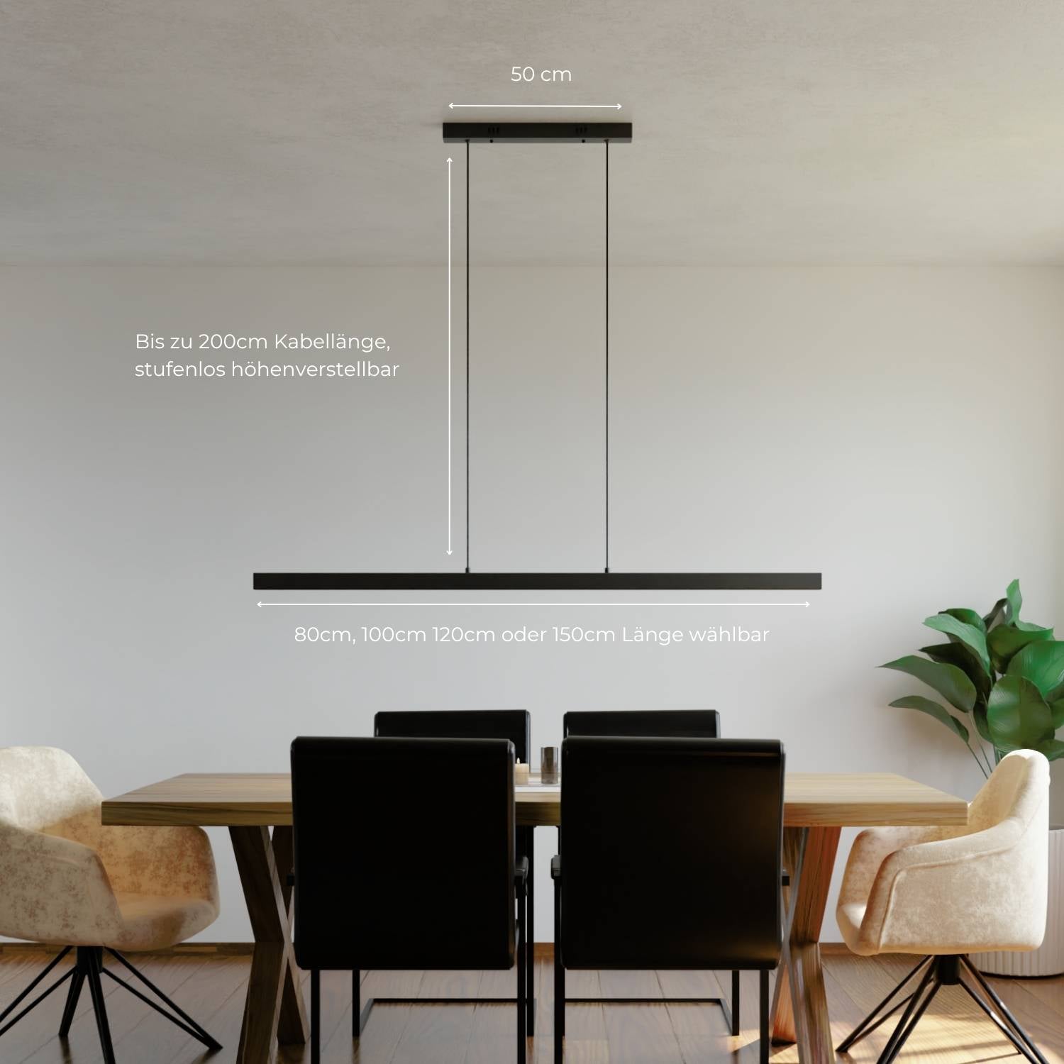Suspension Lunara Design – Lampe suspendue moderne au design intemporel & éclairage d’ambiance | Restfield