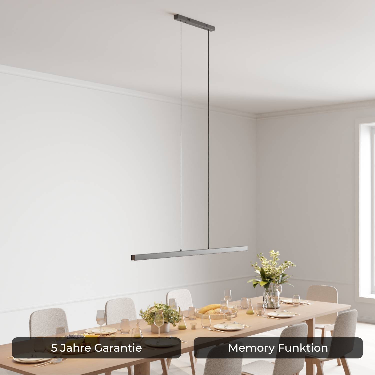 Suspension Lunara Design – Lampe suspendue moderne au design intemporel & éclairage d’ambiance | Restfield