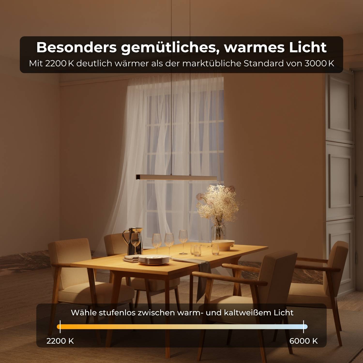 Suspension Lunara Design – Lampe suspendue moderne au design intemporel & éclairage d’ambiance | Restfield