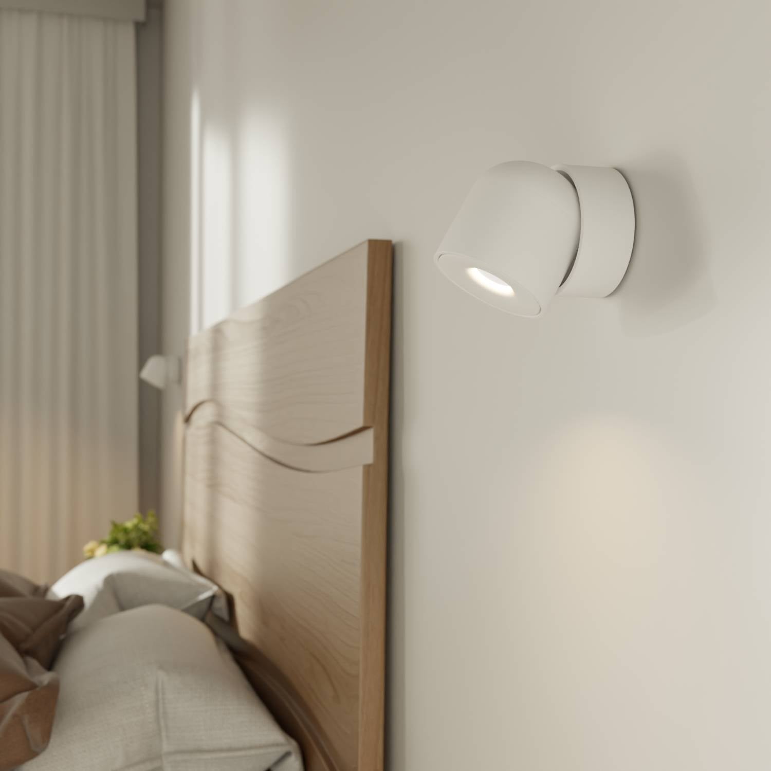 Verstelbare plafondlamp met draaibare lichtkop en warm 2700k licht | Sansoti