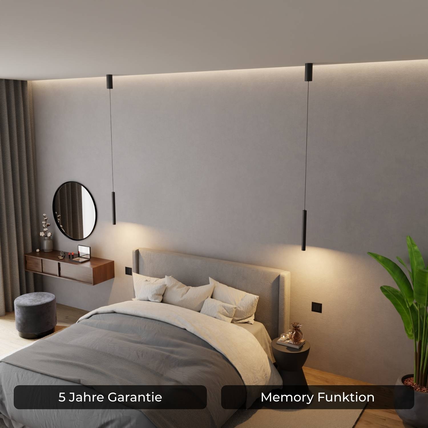 Suspension design de luxe pour cuisine et chambre – Novaro