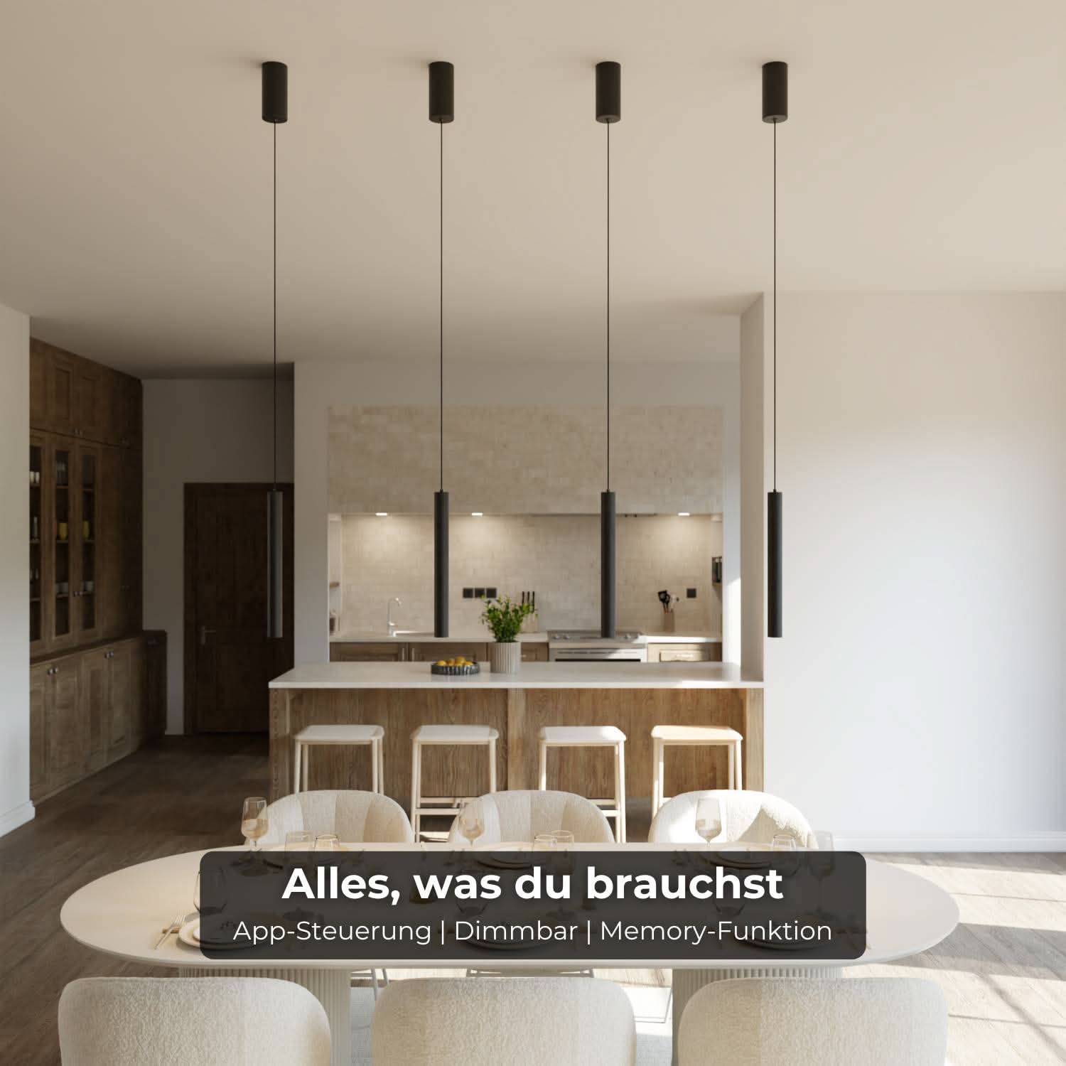 Suspension design de luxe pour cuisine et chambre – Novaro