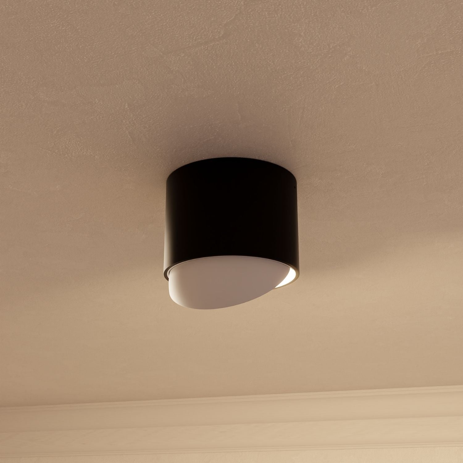 Verstellbare LED Deckenleuchte mit gerichtetem warmem 2700K Licht für Flur, Küche und Wohnzimmer | Restfield