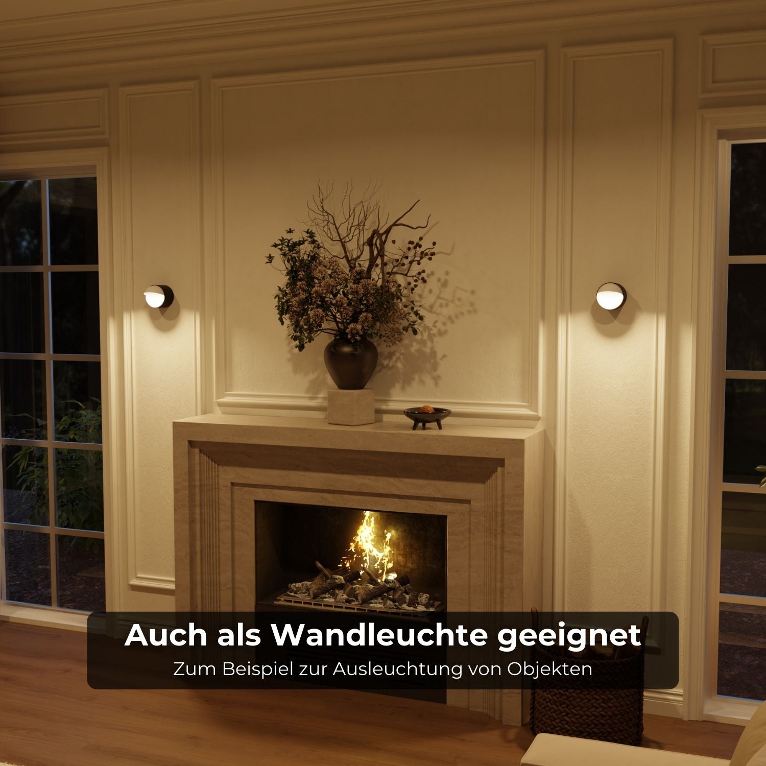 Verstellbare LED Deckenleuchte mit gerichtetem warmem 2700K Licht für Flur, Küche und Wohnzimmer | Restfield