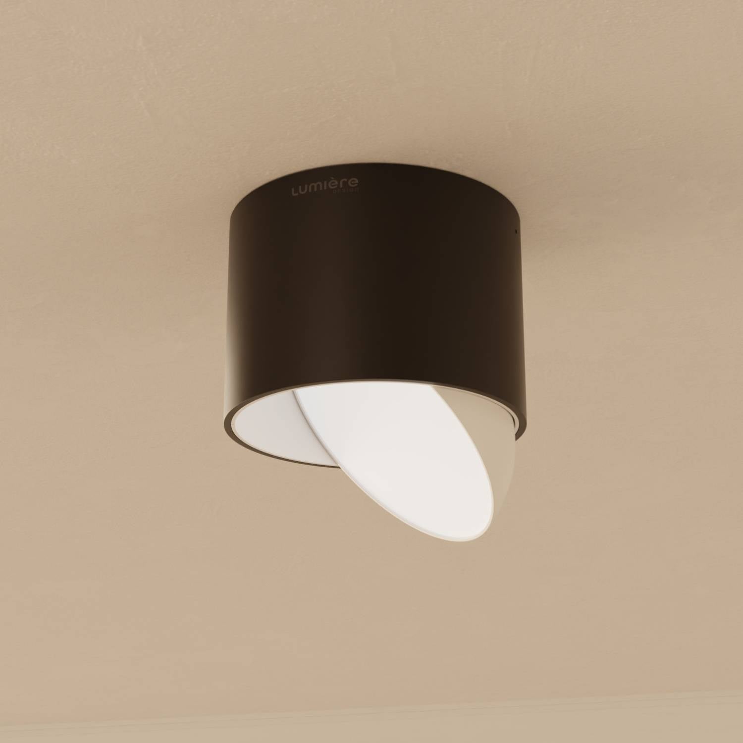 Verstellbare LED Deckenleuchte mit gerichtetem warmem 2700K Licht für Flur, Küche und Wohnzimmer | Restfield
