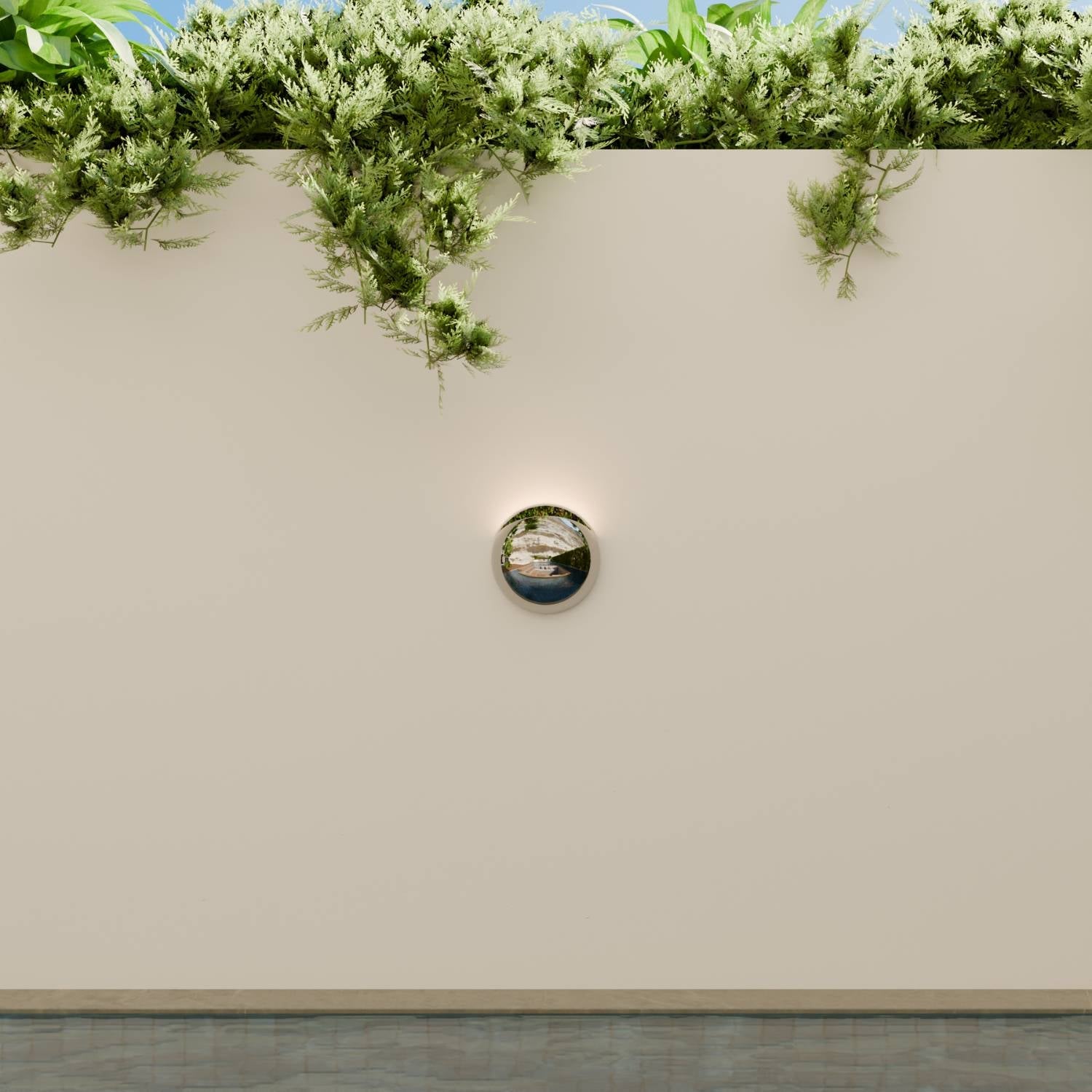 Applique murale moderne avec lumière indirecte et protection IP65 pour intérieur et extérieur | Restfield