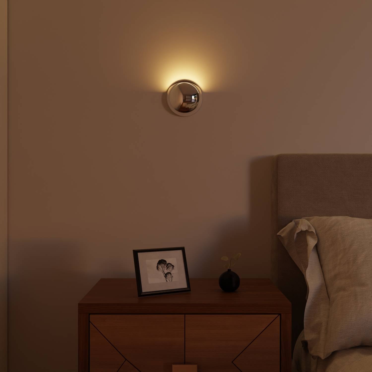 Applique murale moderne avec lumière indirecte et protection IP65 pour intérieur et extérieur | Restfield