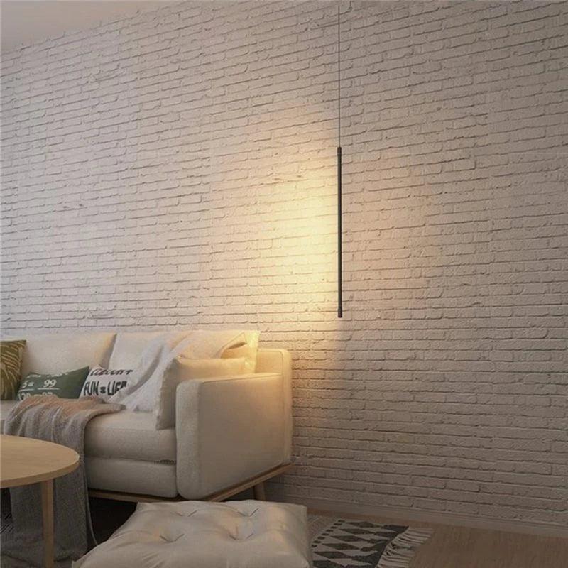 Hängeleuchte LED Modern Aluminium Schwarz Minimalistisches Design Verstellbares Kabel | Restfield