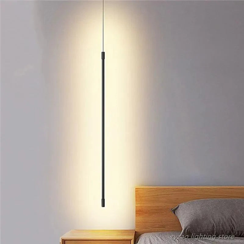 Hängeleuchte LED Modern Aluminium Schwarz Minimalistisches Design Verstellbares Kabel | Restfield