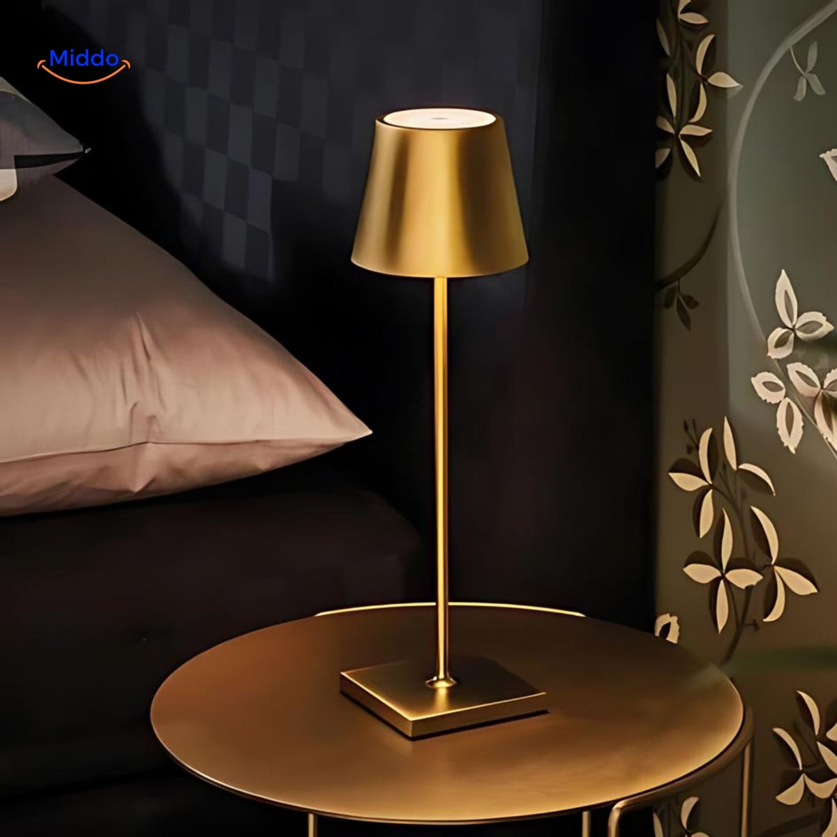 Portable LED Lamp Dimmable Rechargeable USB-C IP54 Waterproof for Table Indoor Outdoor Garden Patio | Sansoti