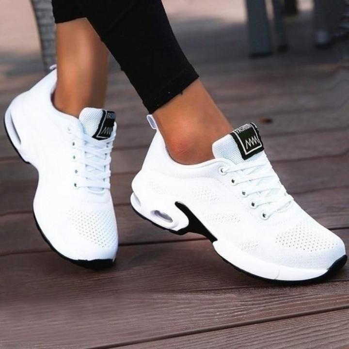 Orthopedische Dames Sneakers met Ergonomische Voetsteun en Schokdempende Zool voor Dagelijks Comfort | Sansoti