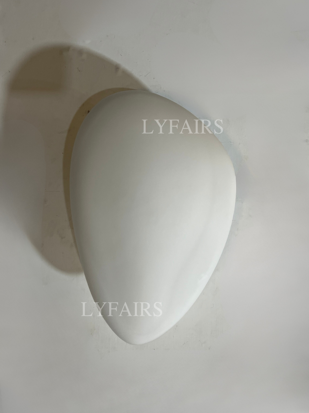Moderne Glazen Wandlamp met Sfeervolle Ovale Kap – Stijlvolle Minimalistische Verlichting voor Hal Slaapkamer Woonkamer | Sansoti