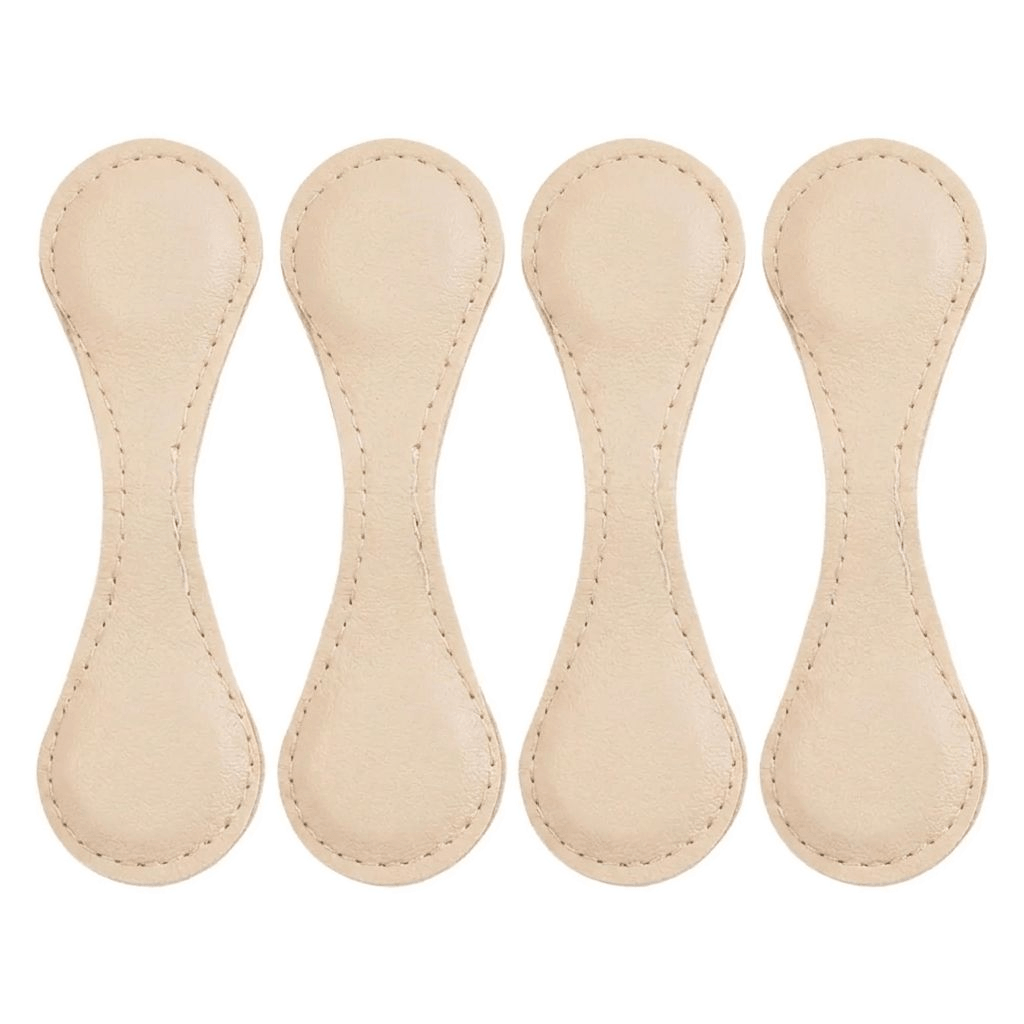 Magnetische Boekenlegger Leer 4-Pack Beige Zwart Bruin voor Romans Planners Journals Tijdloos Elegant Design | Sansoti