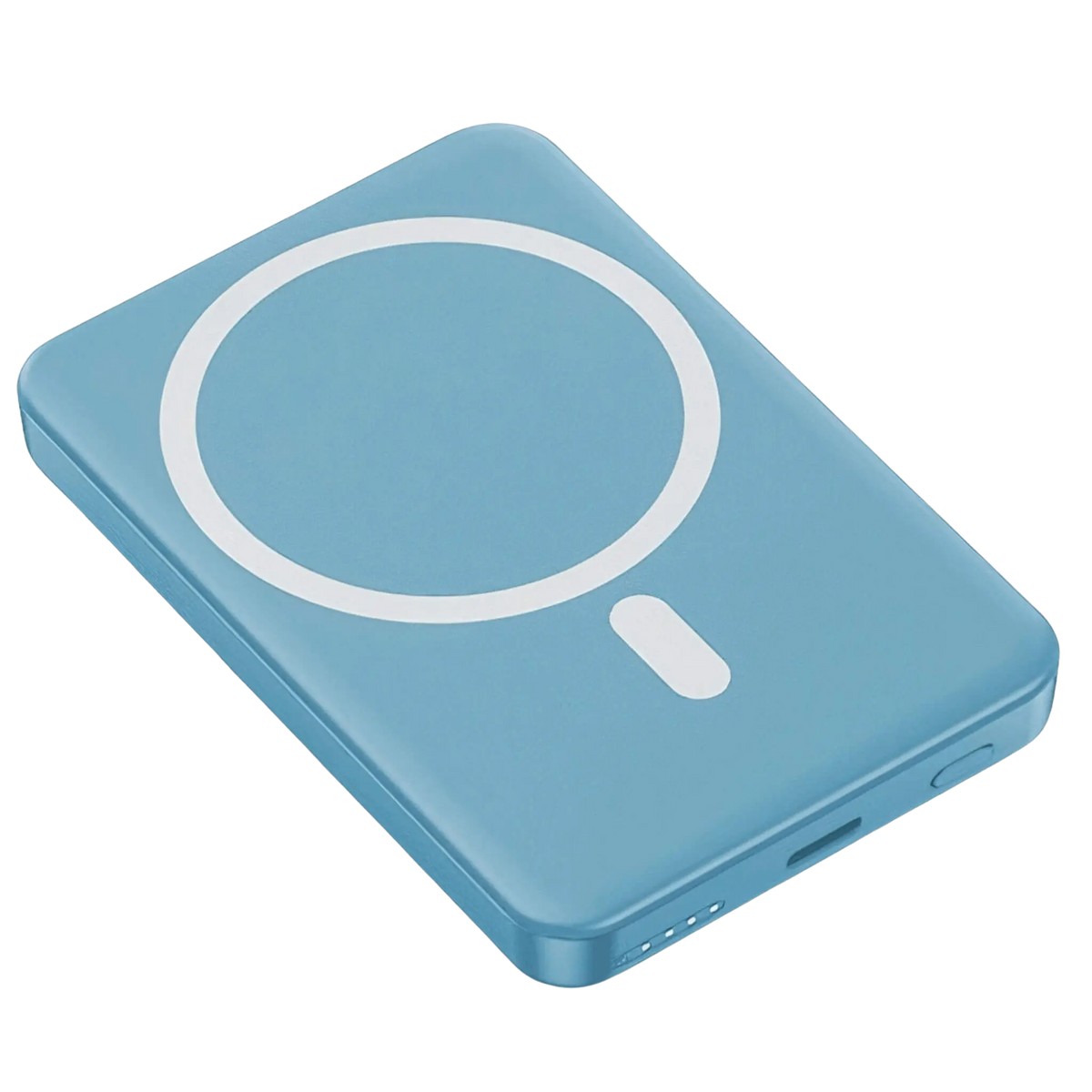 Wireless Magnetic Power Bank, 5000-10000 mAh, iPhone Charging Station, Compact, Fast Charging, On the Go, Travel | Sansoti