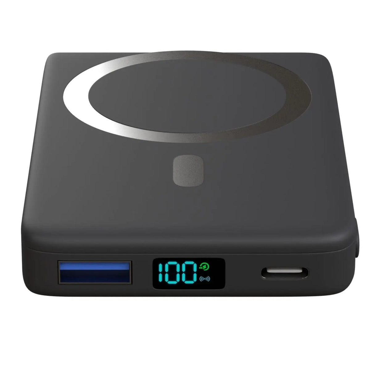 Wireless Magnetic Power Bank, 5000-10000 mAh, iPhone Charging Station, Compact, Fast Charging, On the Go, Travel | Sansoti