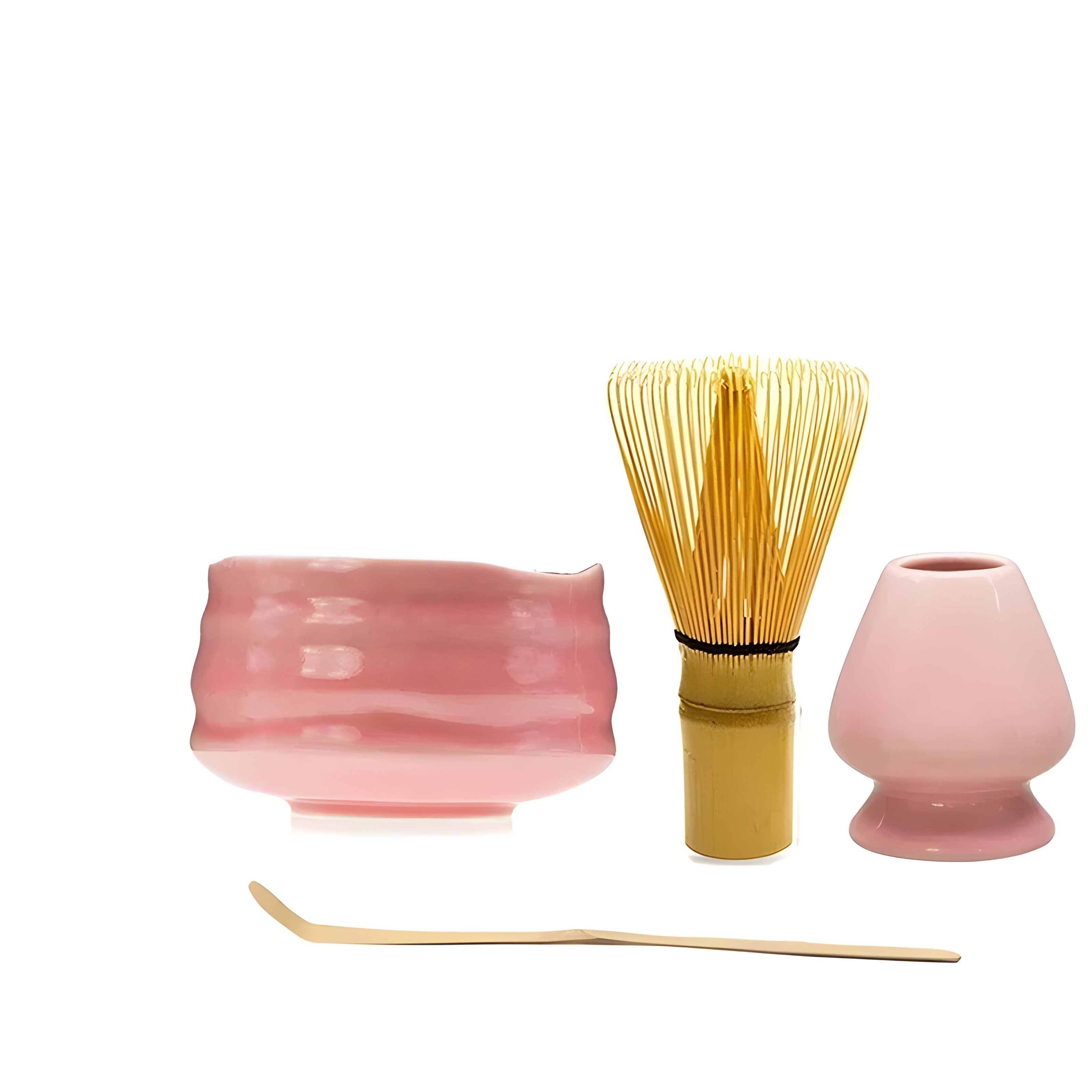 Matcha Set Rosa Keramik 1-5 Teilig Japanische Teezeremonie | Restfield