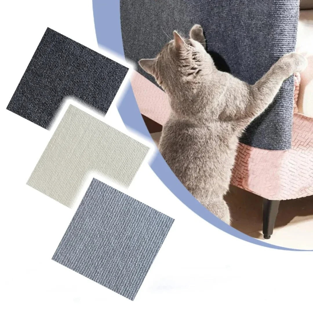Möbelschutz für Katzen Verstellbar Textil Grau Beige Braun Blau Schwarz Creme Stoffpaneele | Sansoti