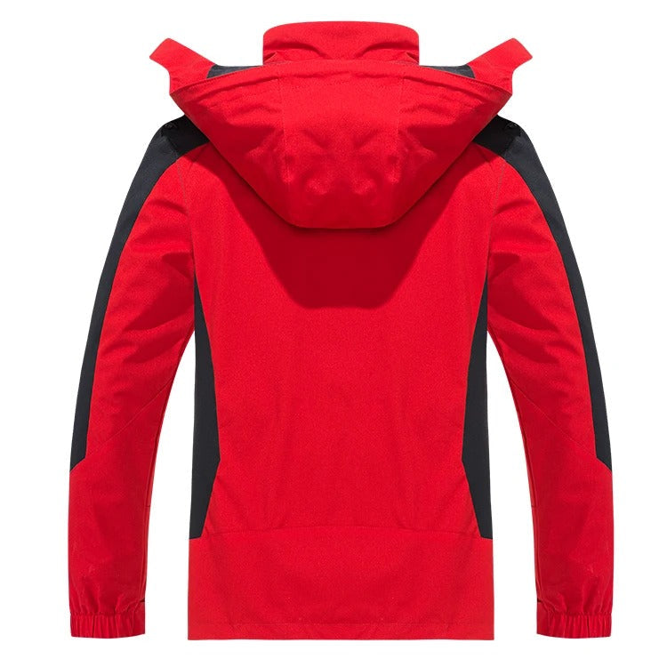 Waterproof Outdoor Jacket for Men, Windproof, Breathable, Hiking Jacket, Functional Outdoor Trekking, Multiple Colors, S-4XL | Sansoti