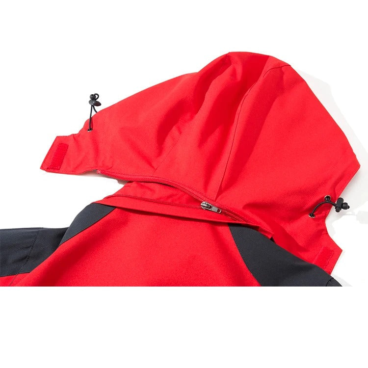 Waterproof Outdoor Jacket for Men, Windproof, Breathable, Hiking Jacket, Functional Outdoor Trekking, Multiple Colors, S-4XL | Sansoti