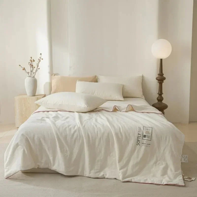Jacquarddecke, wattiert, Schlafzimmer-Bettwäsche, vielseitig, für alle Jahreszeiten, edler weicher Stoff, elegant | Sansoti