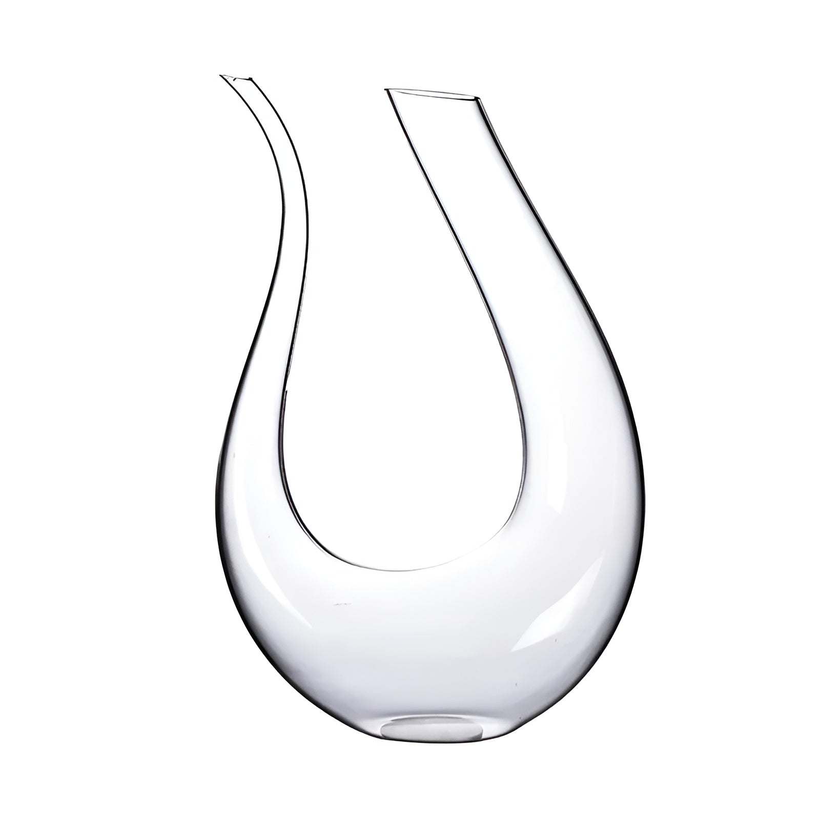 Weinkaraffe mit Belüfter 1500ml Kristallglas Handgeblasen | Restfield