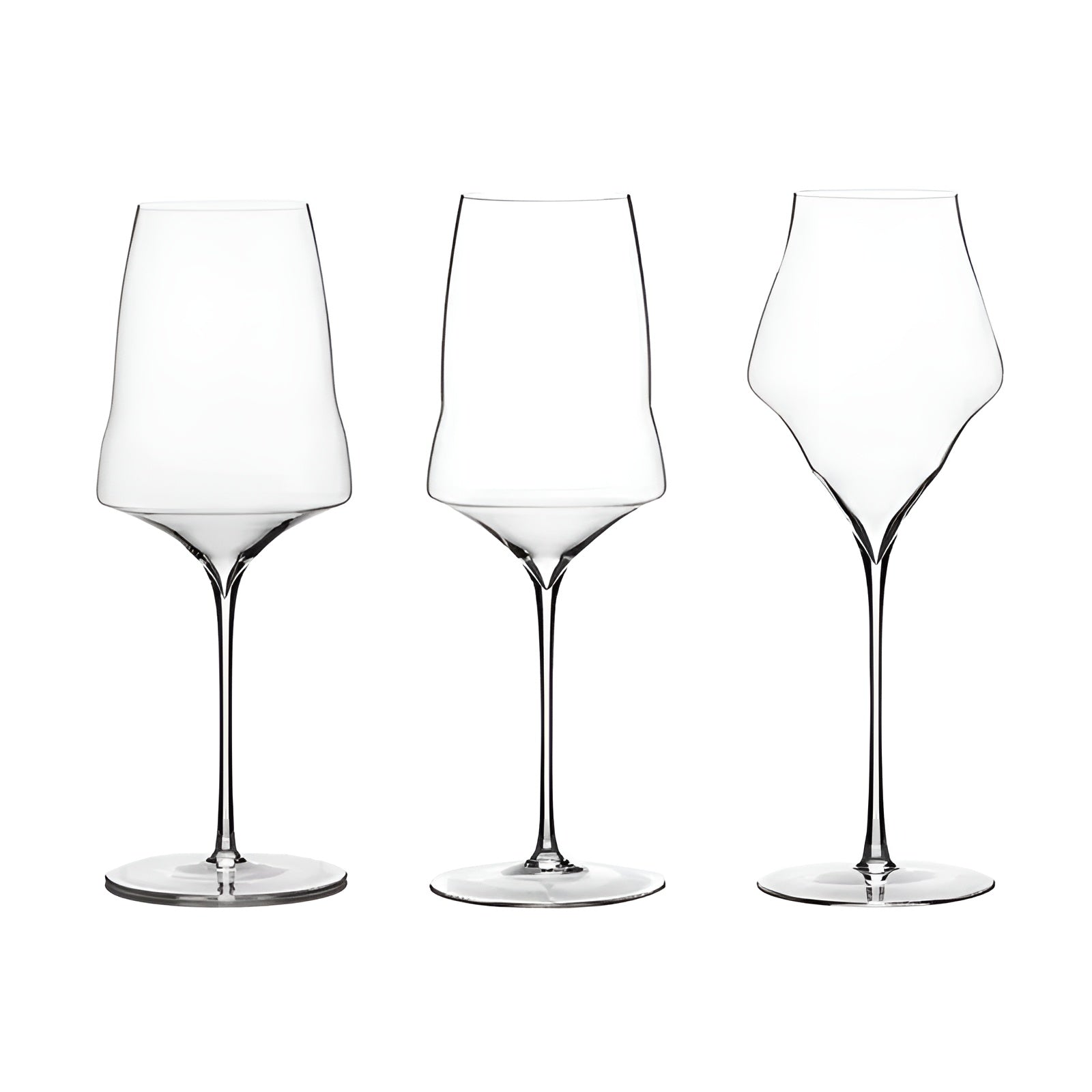 Wijnglas Kristal Dunwandig 390-760ml Champagne Glas Elegant | Sansoti