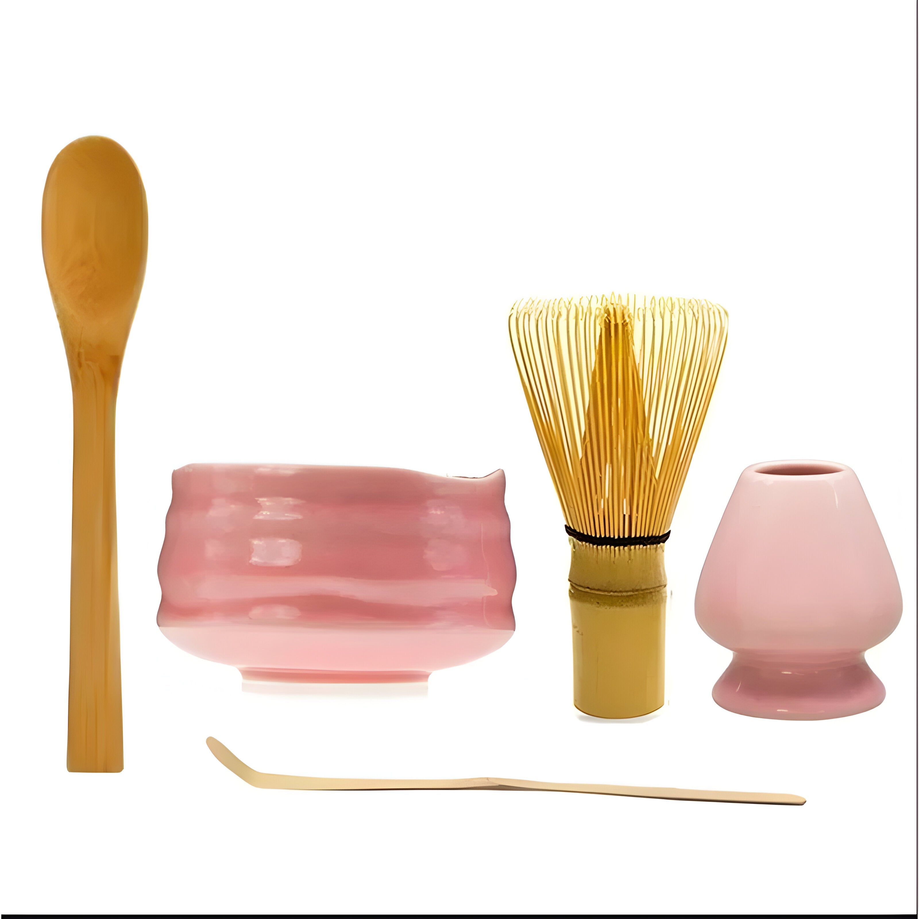 Matcha Set Rosa Keramik 1-5 Teilig Japanische Teezeremonie | Restfield