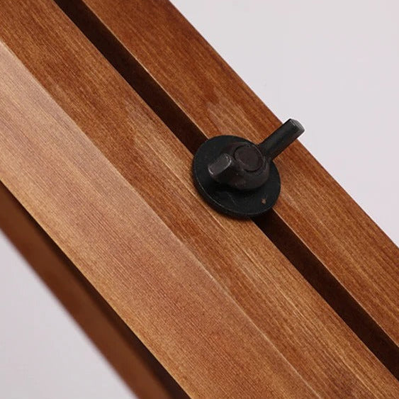 Statief Vloerlamp Vintage Metaal Hout Verstelbaar Industrieel Design voor Woonkamer Slaapkamer Leeshoek | Sansoti
