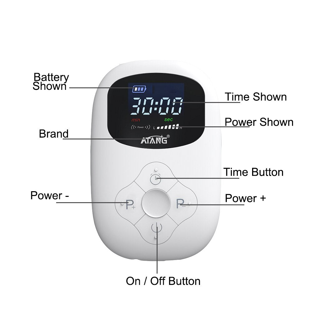 Appareil de relaxation à microstimulation électrique rechargeable pour optimiser le sommeil et réduire le stress à domicile | Sansoti