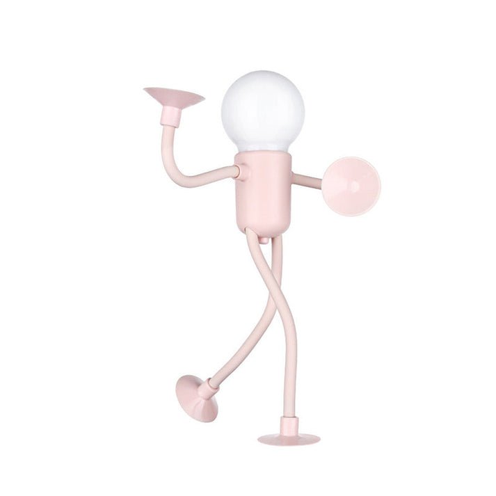 Buigbare Nachtlamp met Zuignap – Creatieve LED Figuur voor Kinderkamer en Bureau | Sansoti